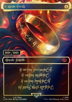 Carta Magic The One Ring